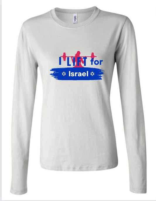 LIFT FOR ISRAEL Women’s Long Sleeves Shirt